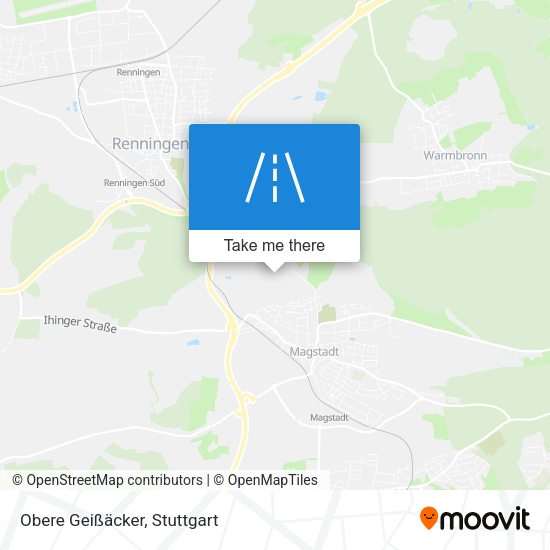 Obere Geißäcker map