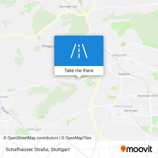 Schafhauser Straße map