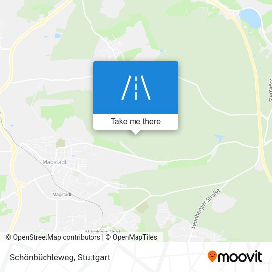 Schönbüchleweg map