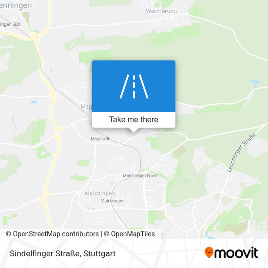 Sindelfinger Straße map