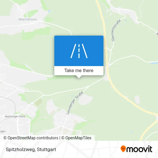 Карта Spitzholzweg