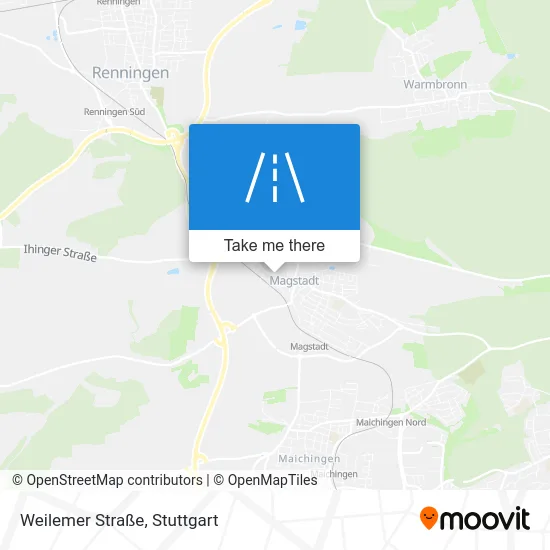 Карта Weilemer Straße