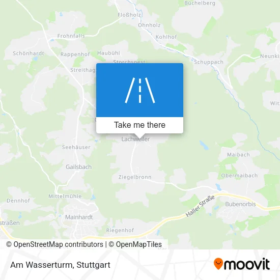 Карта Am Wasserturm