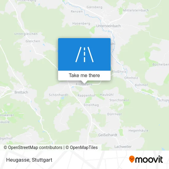 Heugasse map