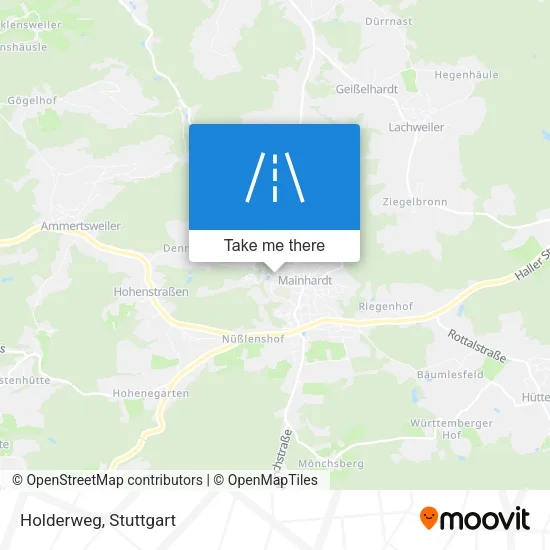 Карта Holderweg
