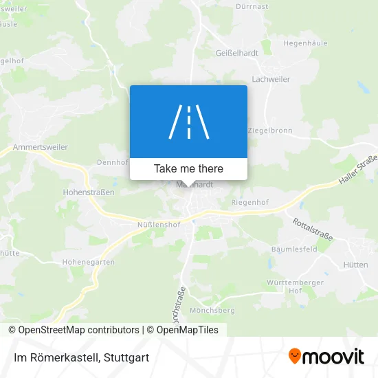 Карта Im Römerkastell