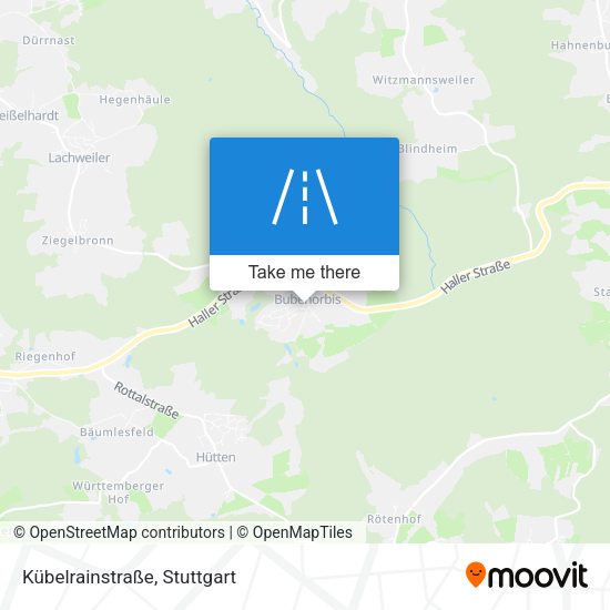 Kübelrainstraße map