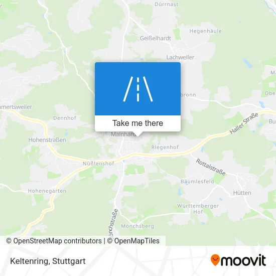 Карта Keltenring