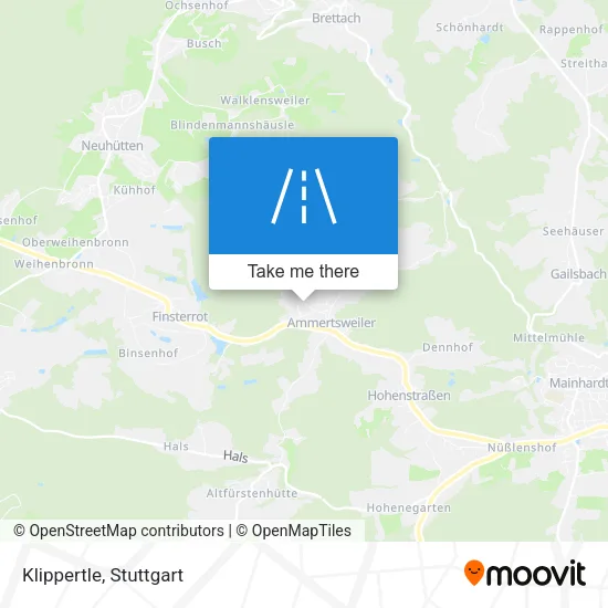 Карта Klippertle