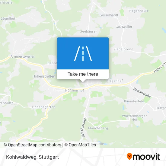 Карта Kohlwaldweg