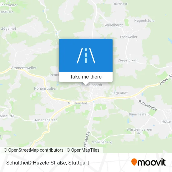 Карта Schultheiß-Huzele-Straße