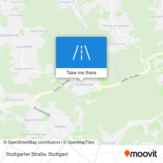 Stuttgarter Straße map