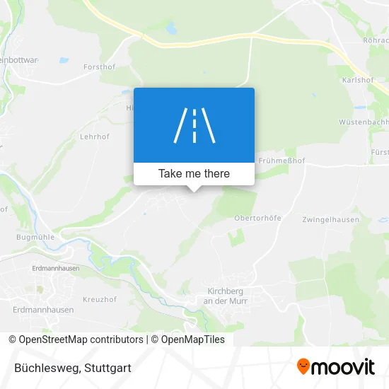 Карта Büchlesweg