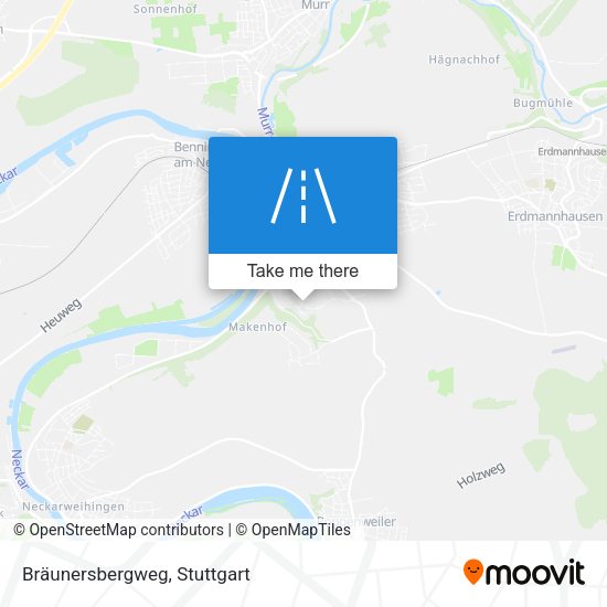 Bräunersbergweg map