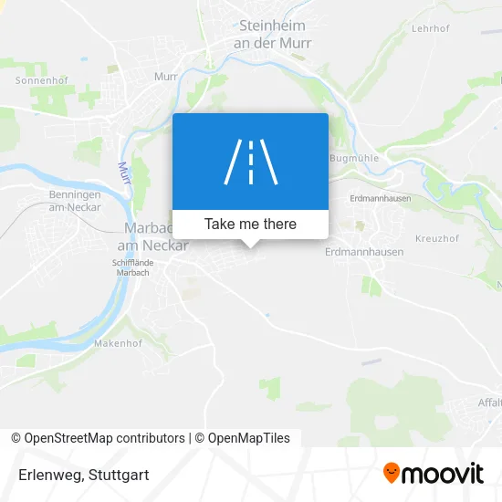 Карта Erlenweg