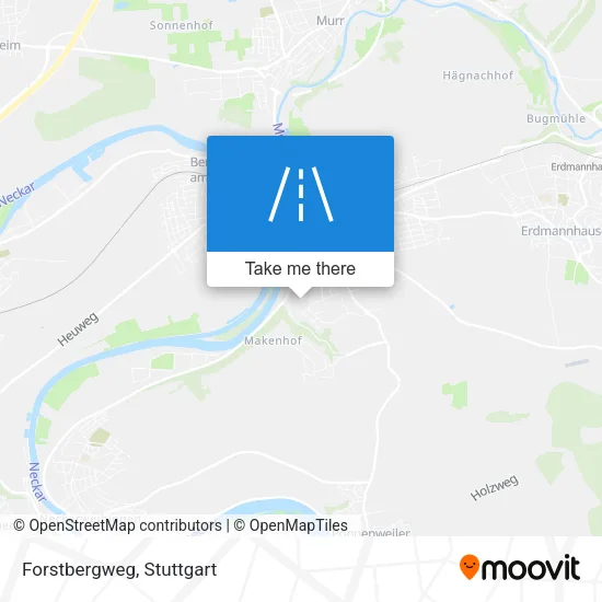 Карта Forstbergweg