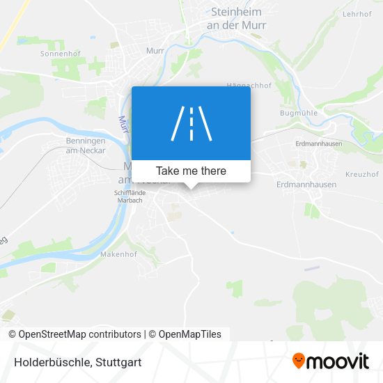 Карта Holderbüschle