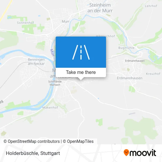 Карта Holderbüschle