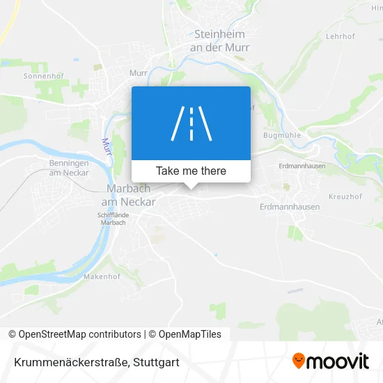 Карта Krummenäckerstraße