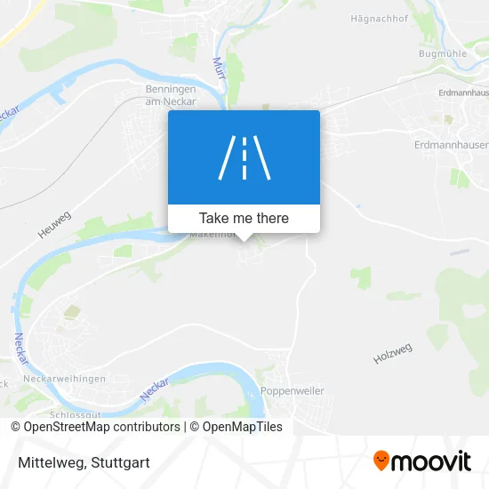 Карта Mittelweg