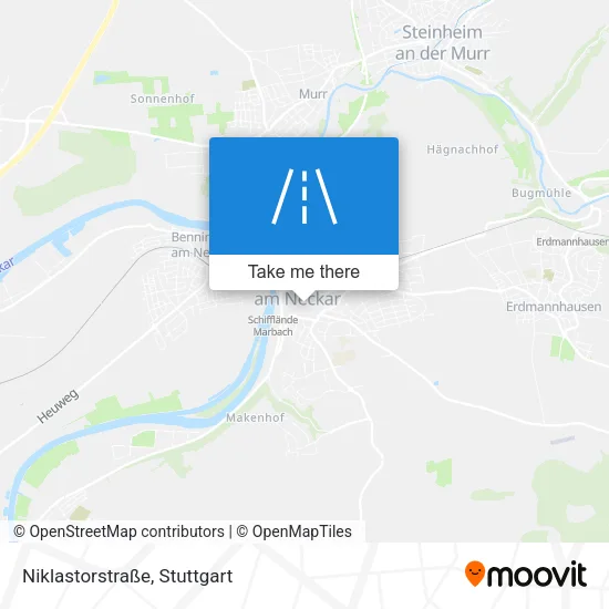 Карта Niklastorstraße