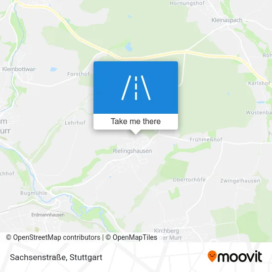 Карта Sachsenstraße