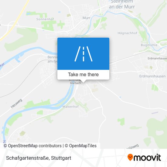Schafgartenstraße map