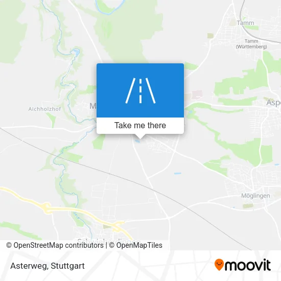 Карта Asterweg