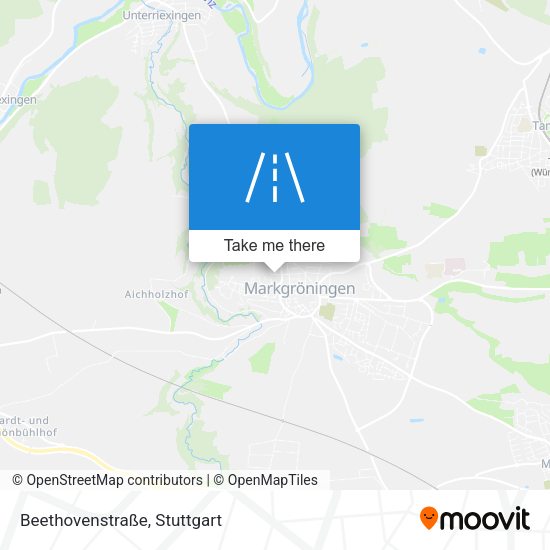 Beethovenstraße map