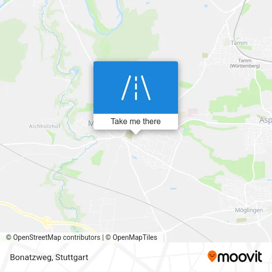 Карта Bonatzweg