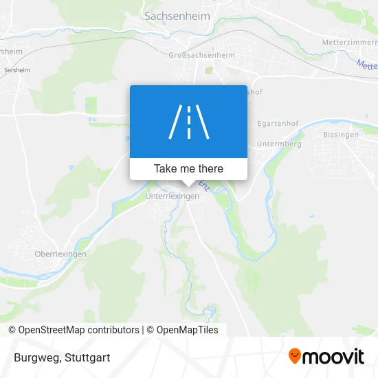 Карта Burgweg