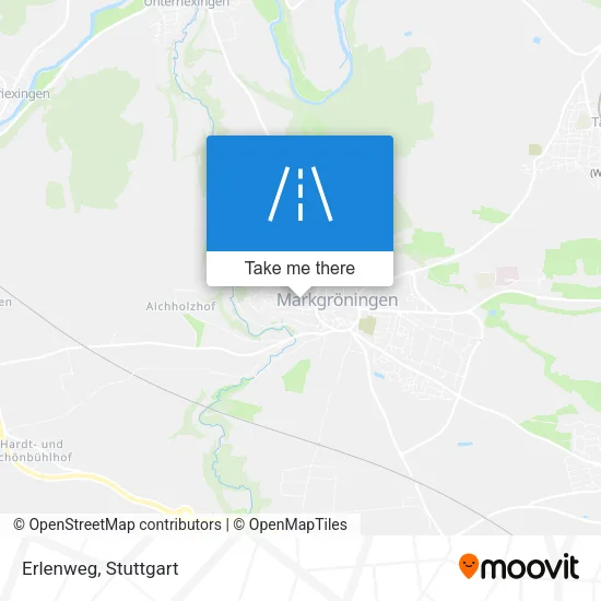 Карта Erlenweg