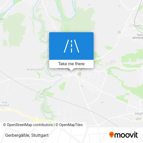 Карта Gerbergäßle