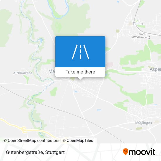 Gutenbergstraße map