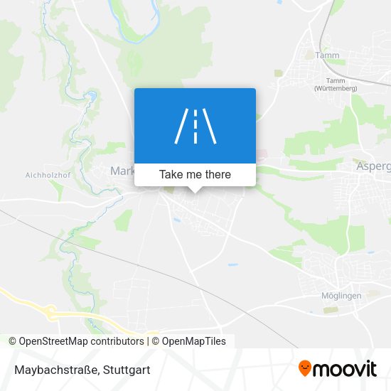 Карта Maybachstraße