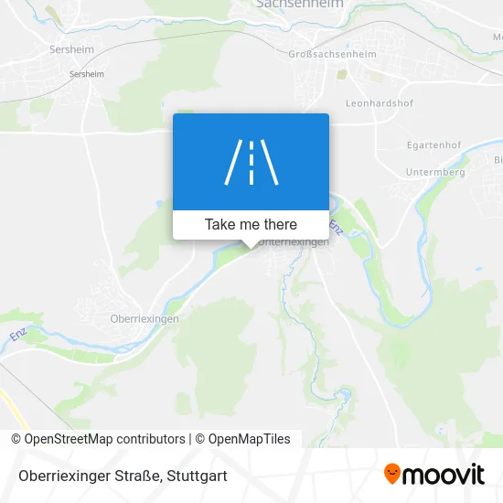 Карта Oberriexinger Straße