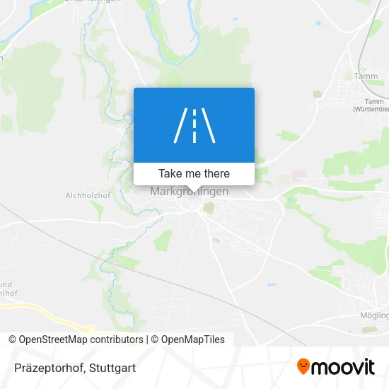 Präzeptorhof map