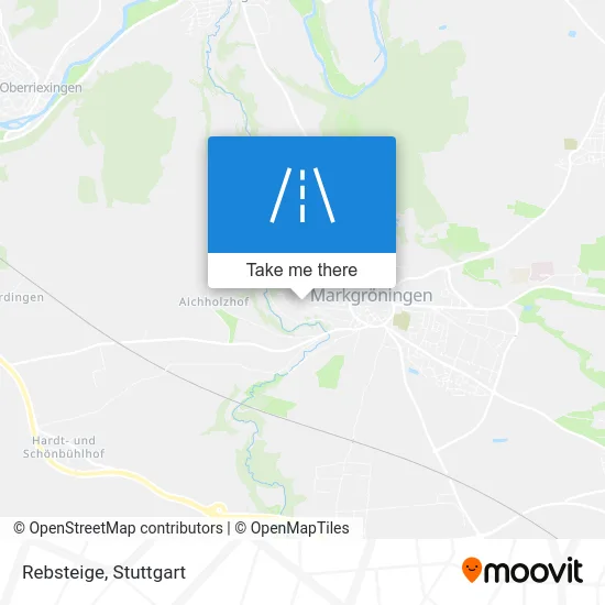 Карта Rebsteige