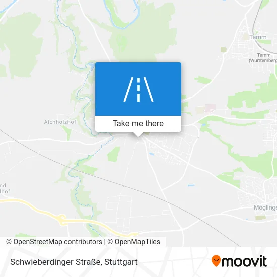 Карта Schwieberdinger Straße