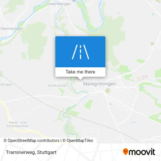 Карта Traminerweg