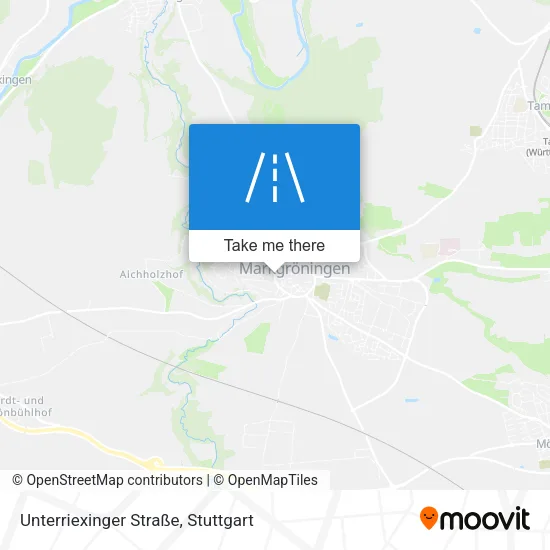 Карта Unterriexinger Straße