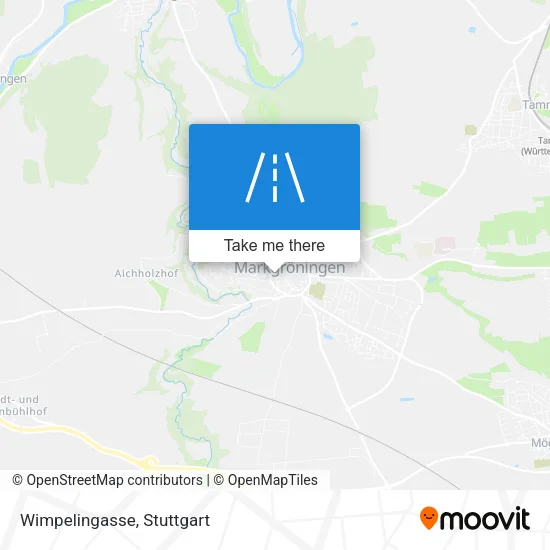 Карта Wimpelingasse