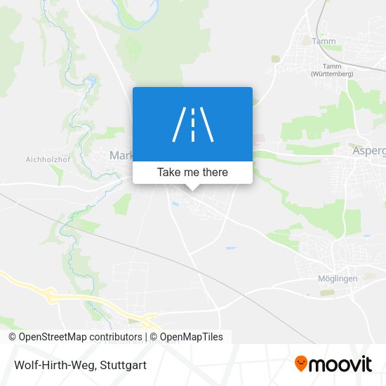 Wolf-Hirth-Weg map