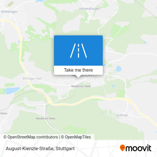 August-Kienzle-Straße map