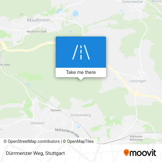 Карта Dürrmenzer Weg