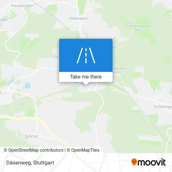 Карта Däsenweg