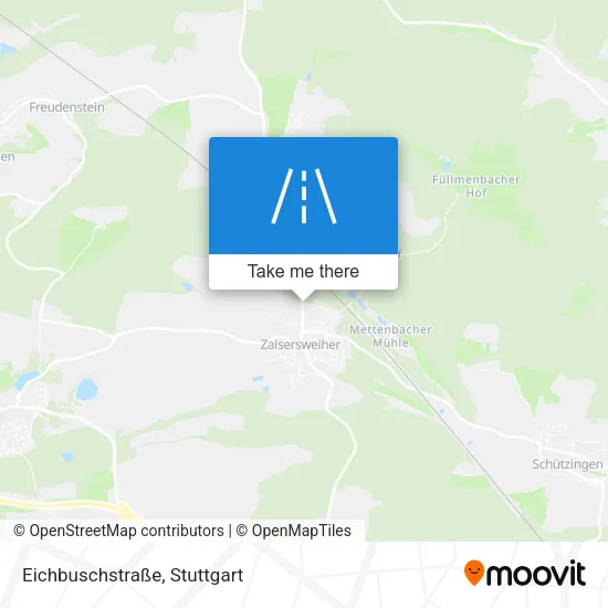 Карта Eichbuschstraße