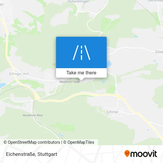 Карта Eichenstraße