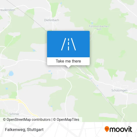 Карта Falkenweg