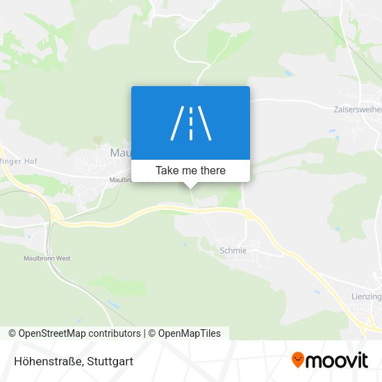 Höhenstraße map